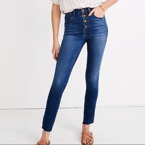 Madewell 10” High Rise Skinny Crop